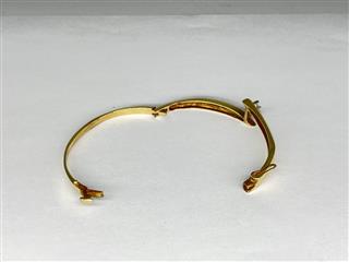 Lady's 14K Yellow Gold Approx.30 C.T.W. Maquise Diamond Bracelet